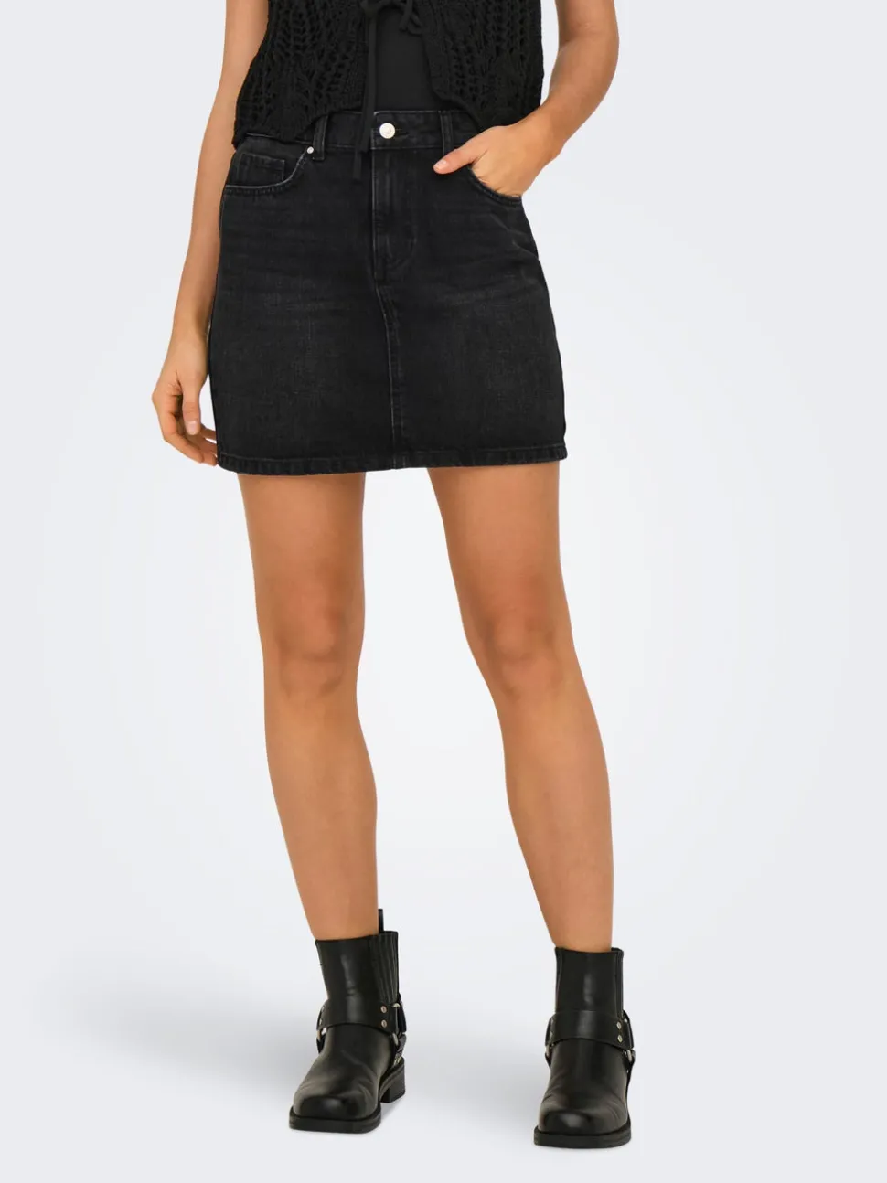 ONLSTELLA Jean Jupe en denim Jupe courte