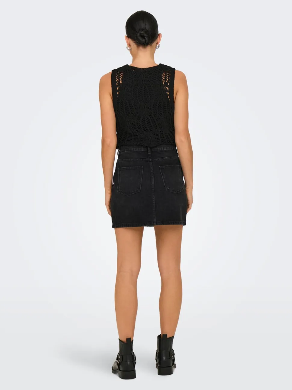ONLSTELLA Jean Jupe en denim Jupe courte