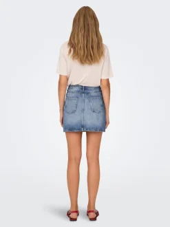 ONLSTELLA Jean Jupe en denim Jupe courte
