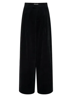 ONLSVEA-NESSA Wide Leg Fit Pantalon en velours côtelé