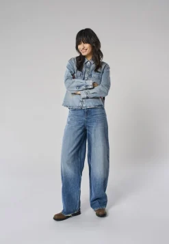 ONLTAYLOR Taille haute Coupe barrel Jeans