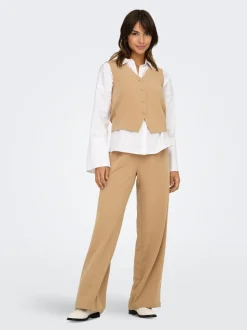 ONLTHANA Wide Leg Fit Pantalon à jambe large