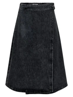 ONLTHEA Jean Jupe en denim Jupe midi
