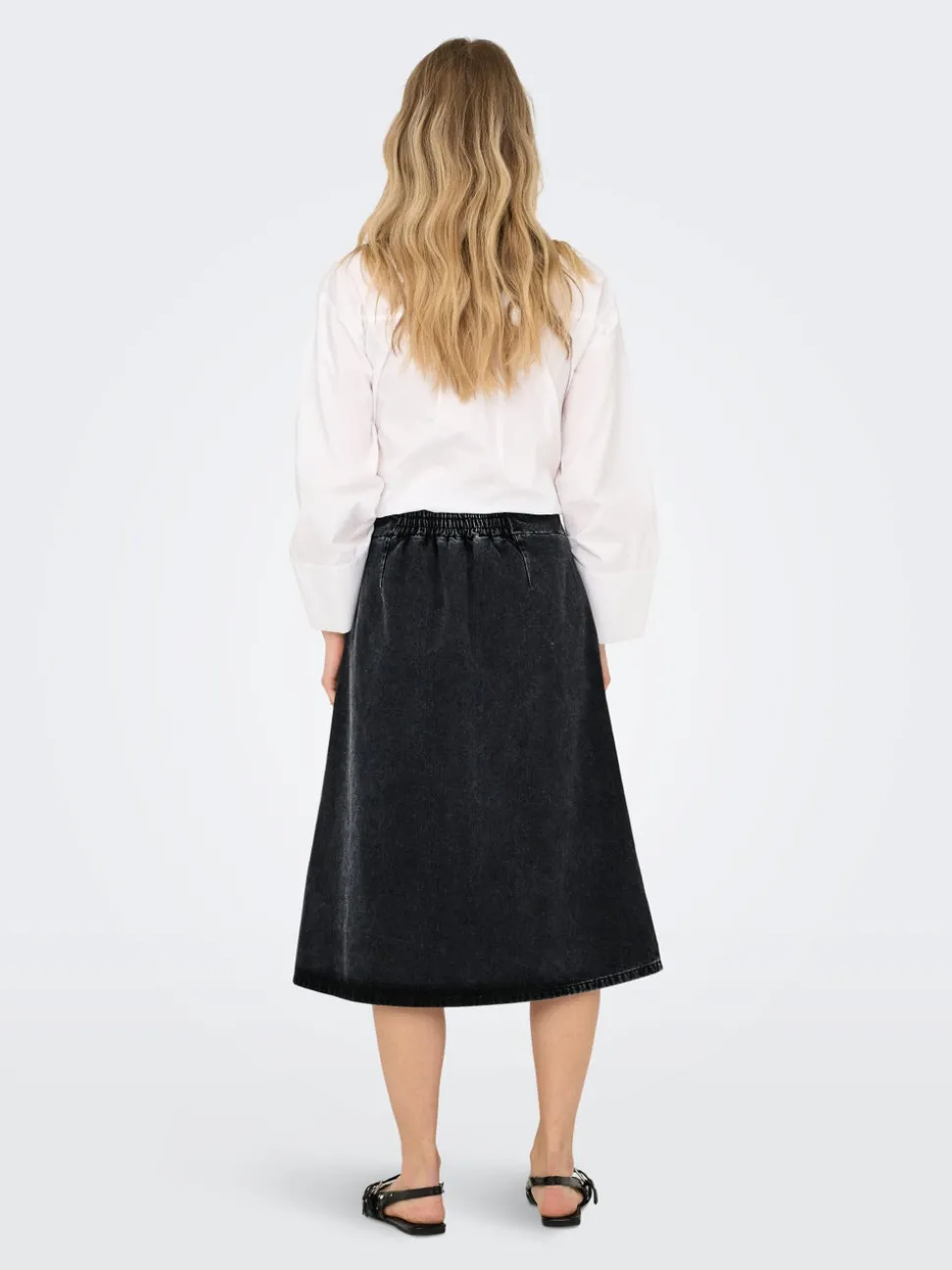 ONLTHEA Jean Jupe en denim Jupe midi