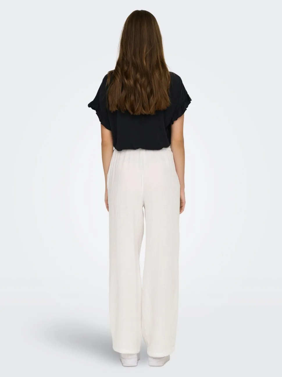 ONLTHYRA Comfort Fit Pantalon à jambe large
