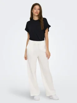ONLTHYRA Comfort Fit Pantalon à jambe large