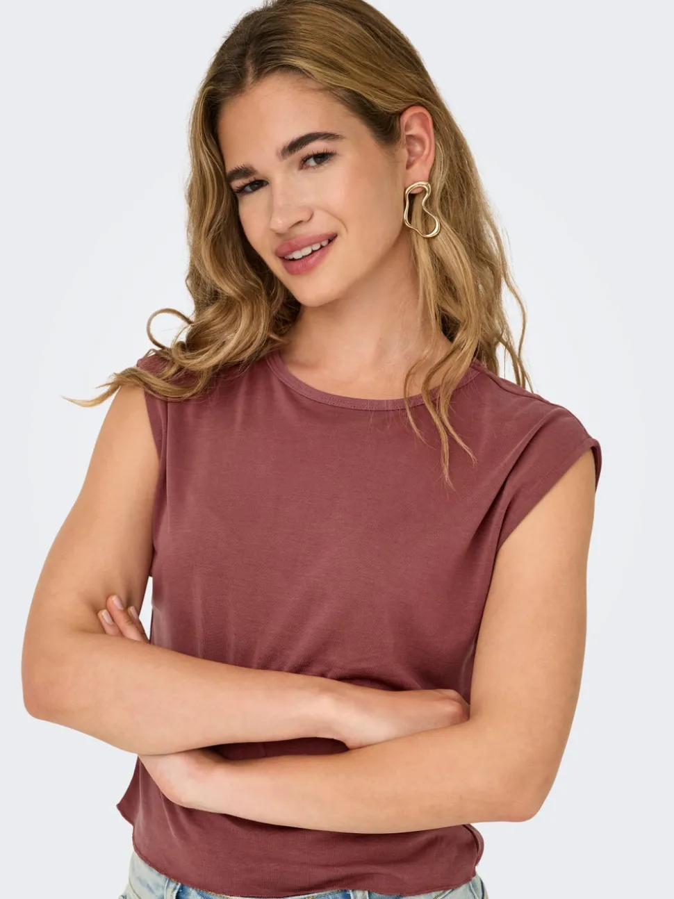 ONL30 Tops Regular Fit Col bateau