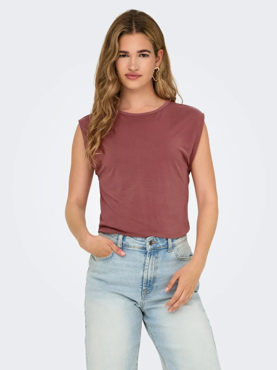ONL30 Tops Regular Fit Col bateau