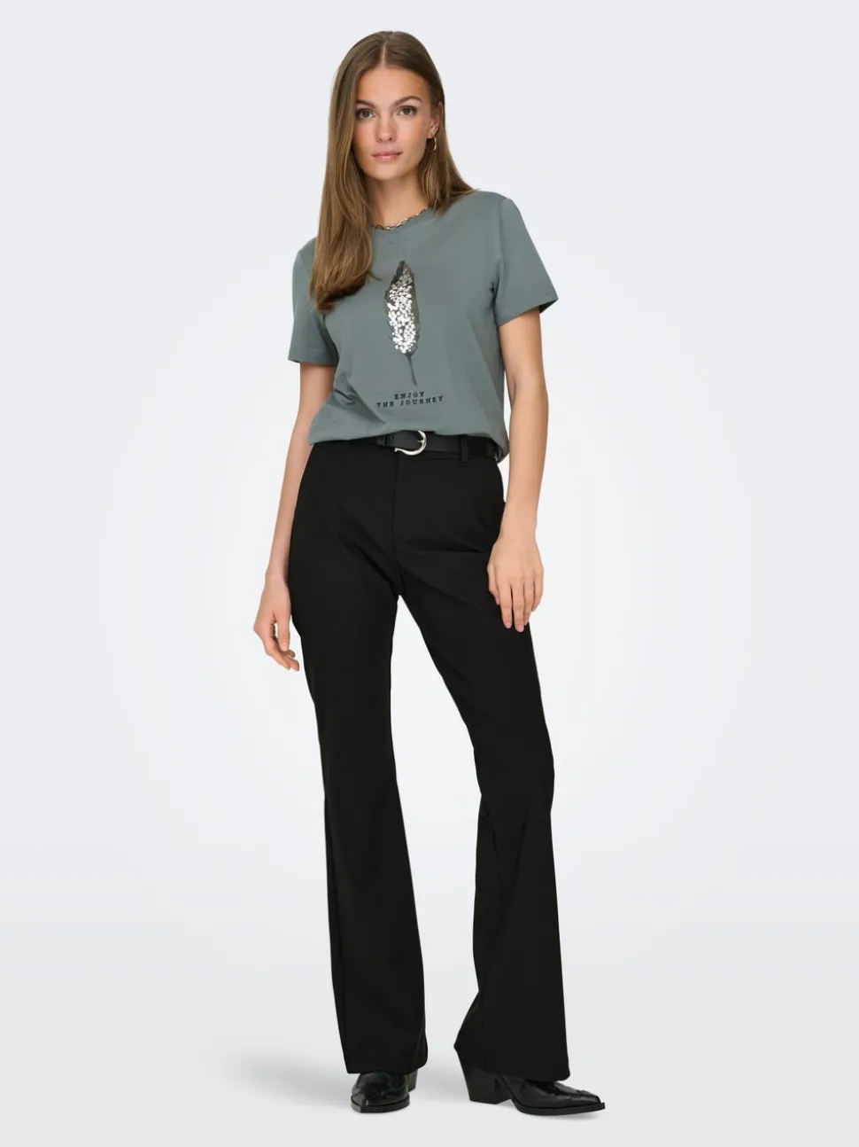 ONLTRAVEL Flared Fit Pantalon à jambe large