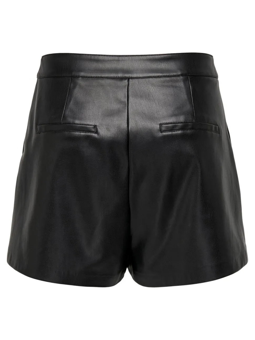 ONLTRICIA Taille moyenne Baggy Fit Short en cuir synthétique
