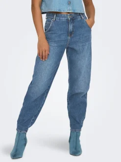 ONLTROY Taille haute Carrot Fit Longueur cheville Jeans