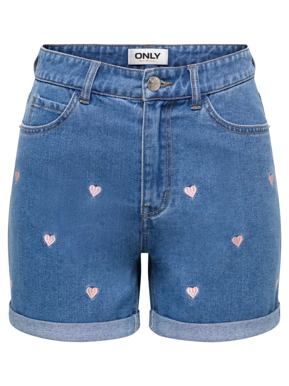 ONLVEGA Taille haute Mom Fit Short