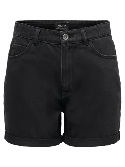 ONLVEGA Taille haute Regular Fit Short en denim