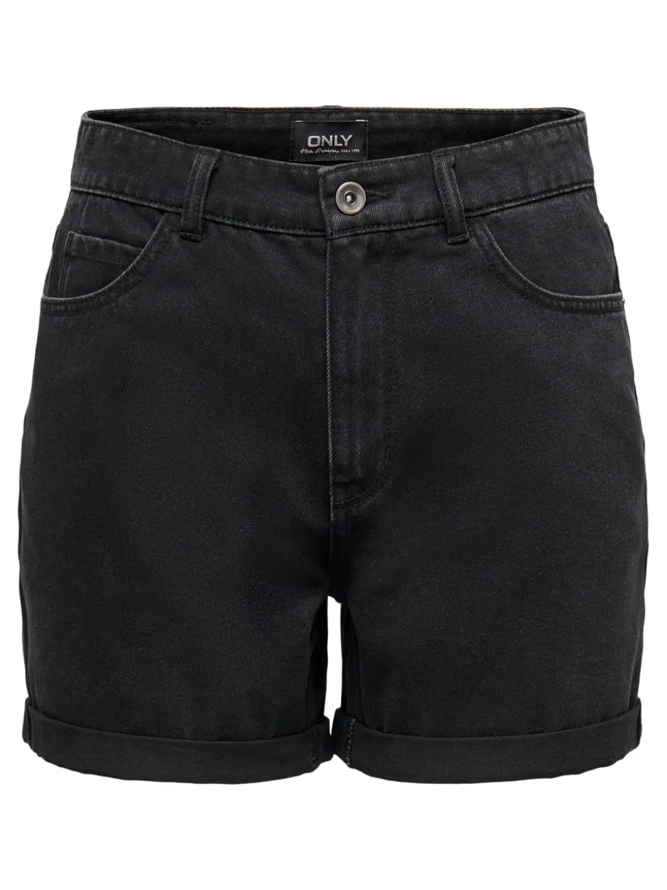 ONLVEGA Taille haute Regular Fit Short en denim