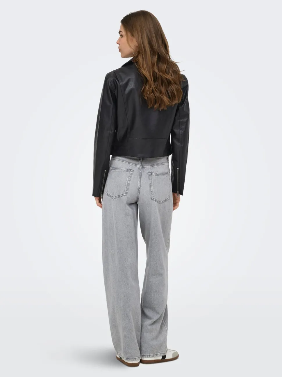 ONLVERA Veste en cuir synthétique