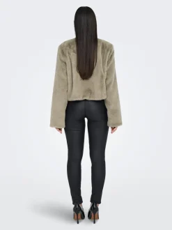 ONLVIDA Veste en Immitation Fourrure