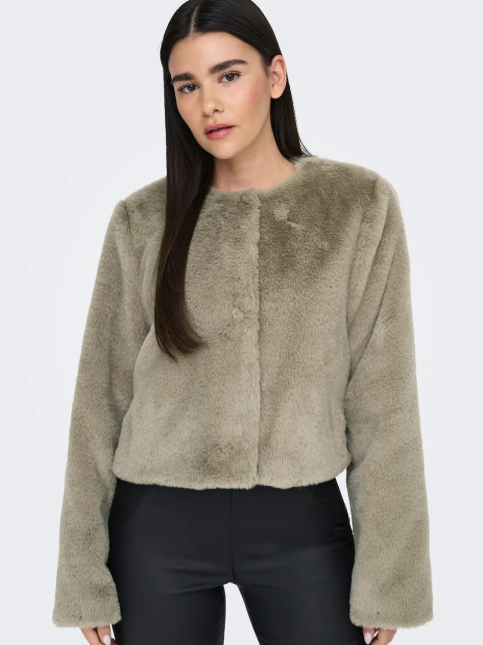 ONLVIDA Veste en Immitation Fourrure