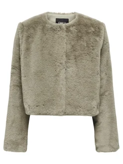 ONLVIDA Veste en Immitation Fourrure
