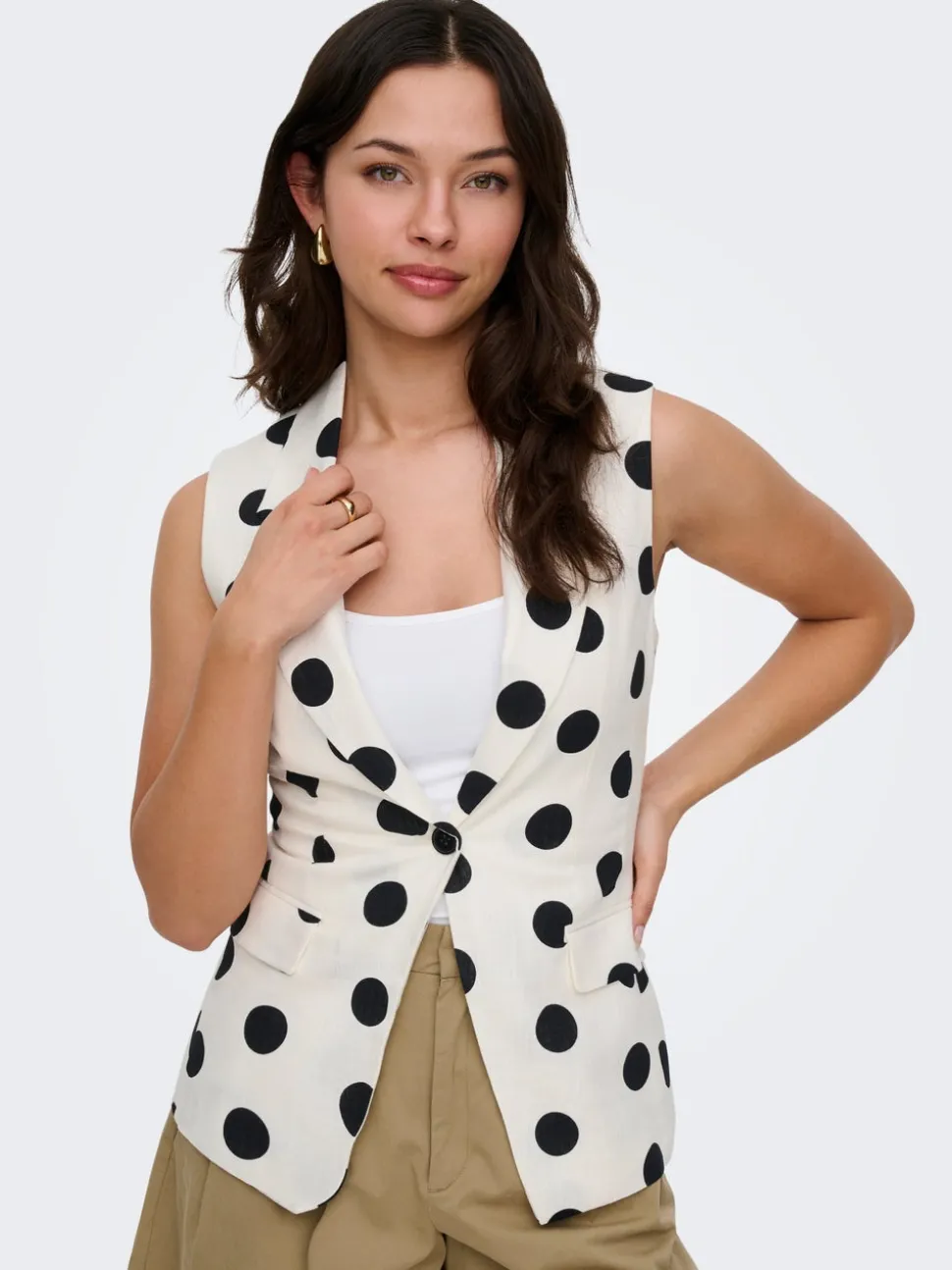 ONLVIESTA Lin Vestes de tailleur
