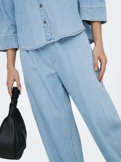 ONLVIX Taille moyenne Coupe barrel Jeans