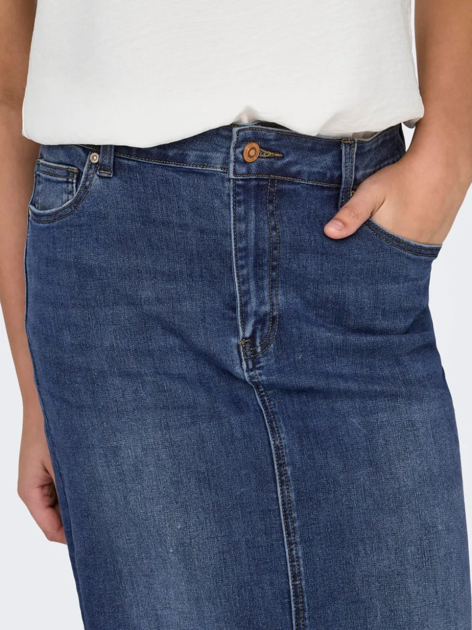 ONLWALO Jean Jupe en denim Jupe longue