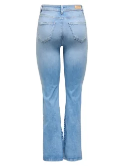 ONLWAUW Taille haute Flared Fit Jeans