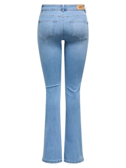 ONLWAUW Taille moyenne Flared Fit Jeans