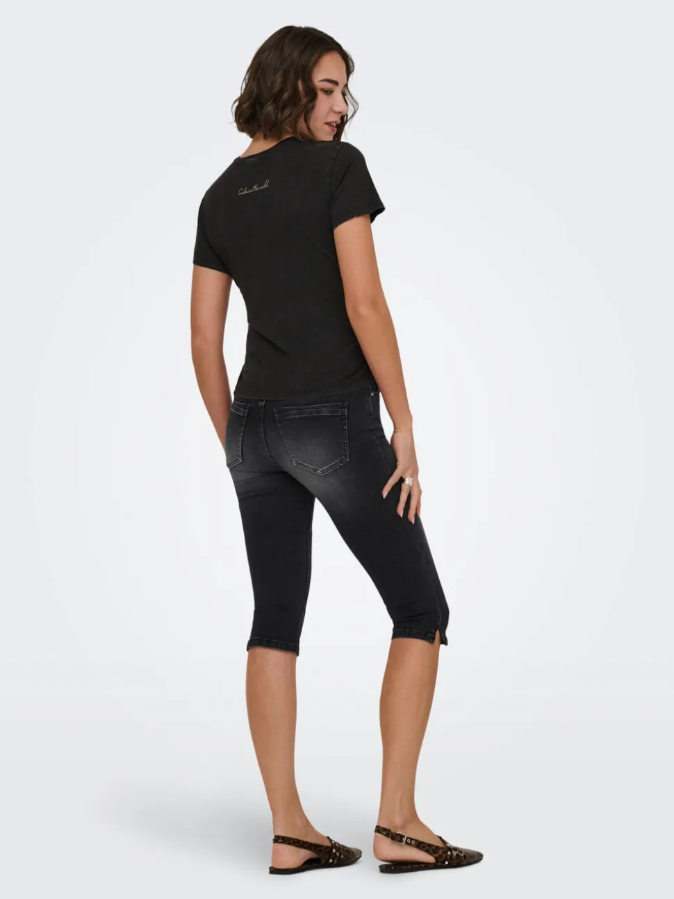 ONLWAUW Taille moyenne Regular Fit Capris