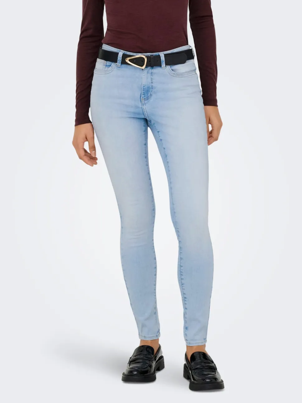 ONLWAUW Taille moyenne Skinny Fit Jeans