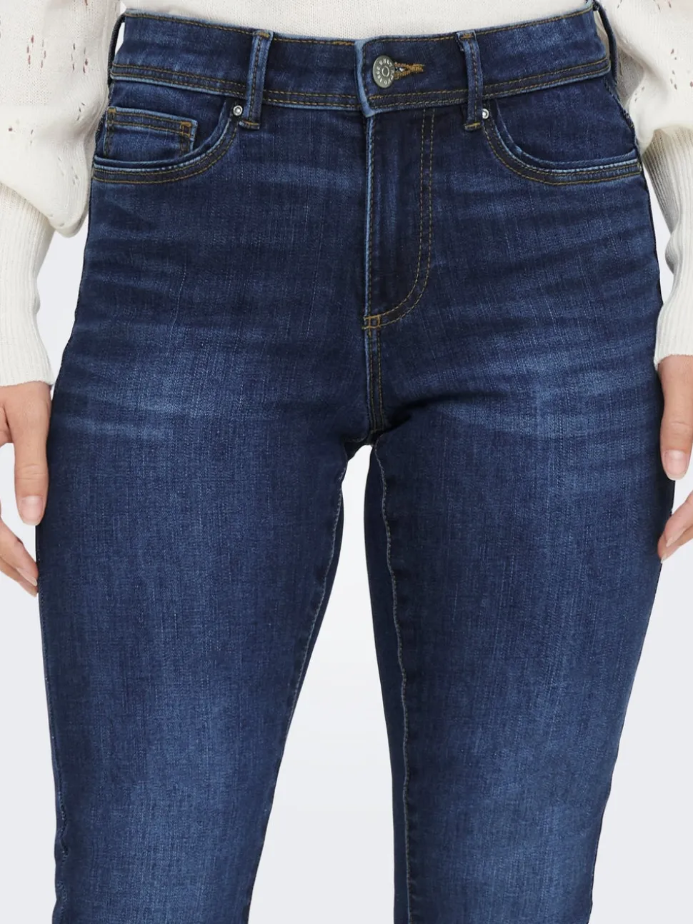 ONLWAUW Taille moyenne Skinny Fit Jeans