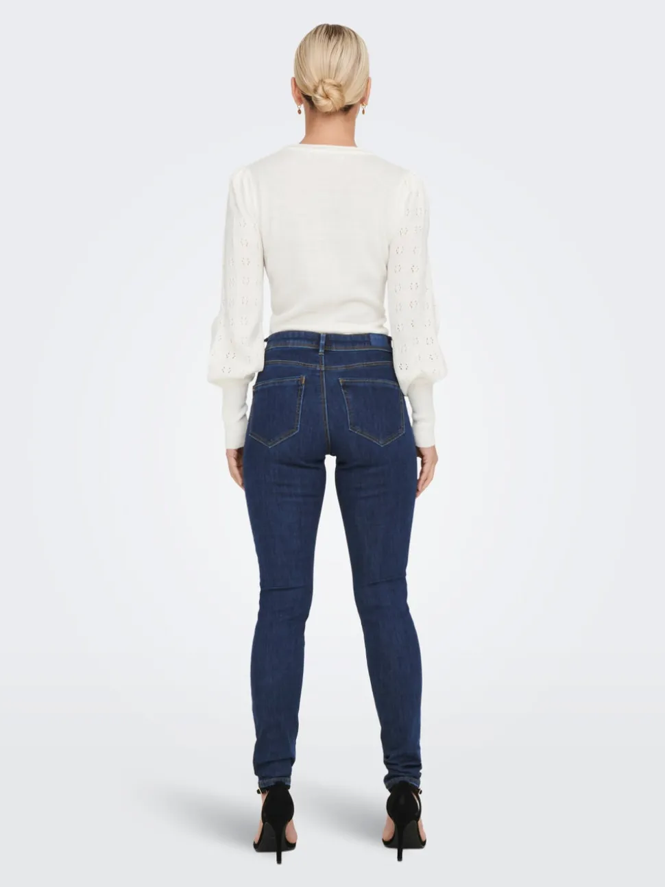 ONLWAUW Taille moyenne Skinny Fit Jeans