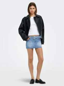 ONLWAUW Jupe en denim Jupe mini