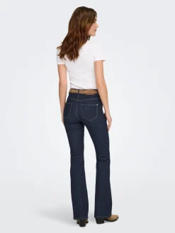 ONLWAUW Taille haute Flared Fit Jeans
