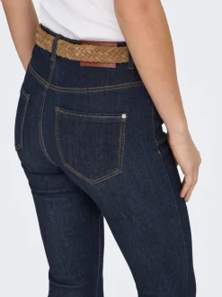 ONLWAUW Taille haute Flared Fit Jeans