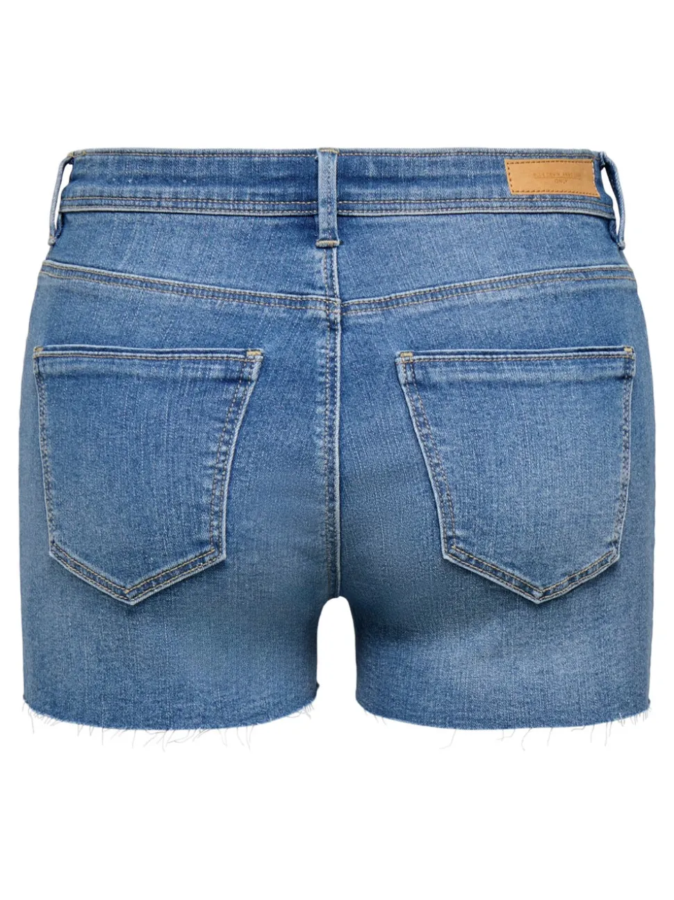 ONLWAUW Taille moyenne Regular Fit Short en denim