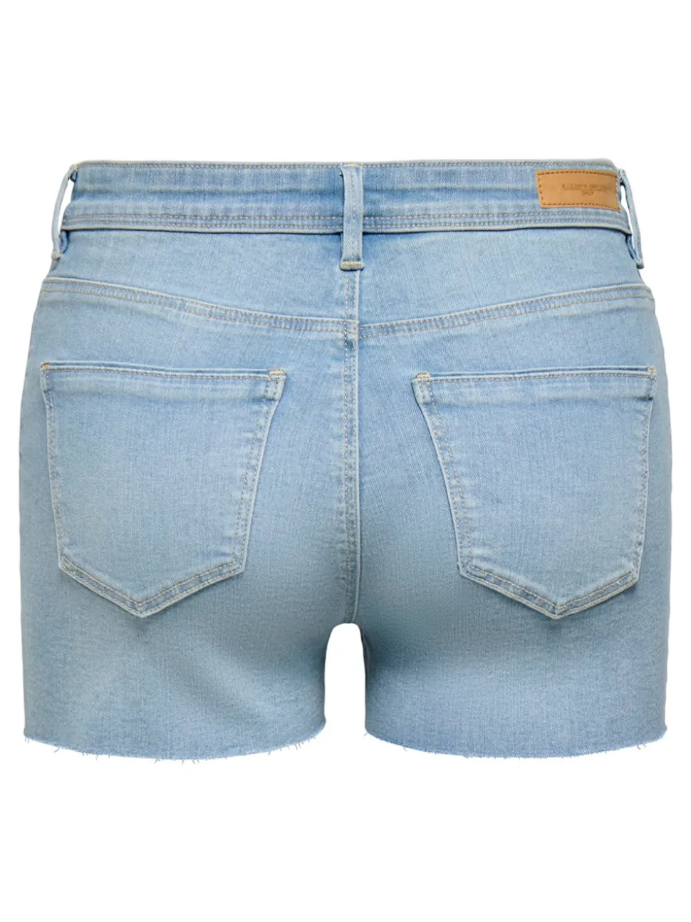 ONLWAUW Taille moyenne Regular Fit Short en denim