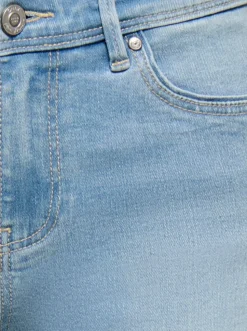 ONLWAUW Taille moyenne Regular Fit Short en denim