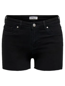 ONLWAUW Taille moyenne Regular Fit Short en denim
