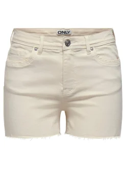 ONLWAUW Taille moyenne Regular Fit Short en denim