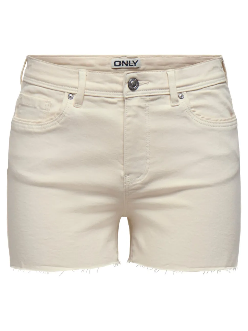 ONLWAUW Taille moyenne Regular Fit Short en denim
