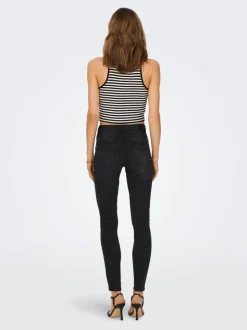 ONLWAUW Taille moyenne Skinny Fit Jeans