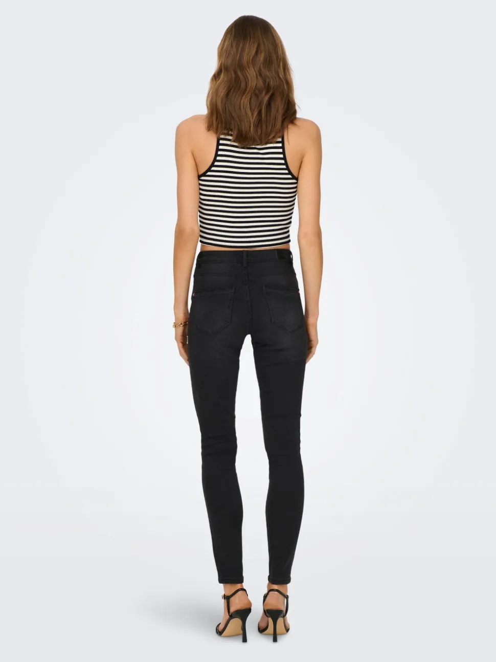 ONLWAUW Taille moyenne Skinny Fit Jeans