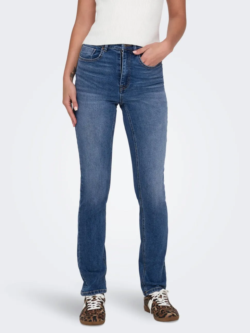 ONLWILLOW Taille haute Slim Fit Jeans