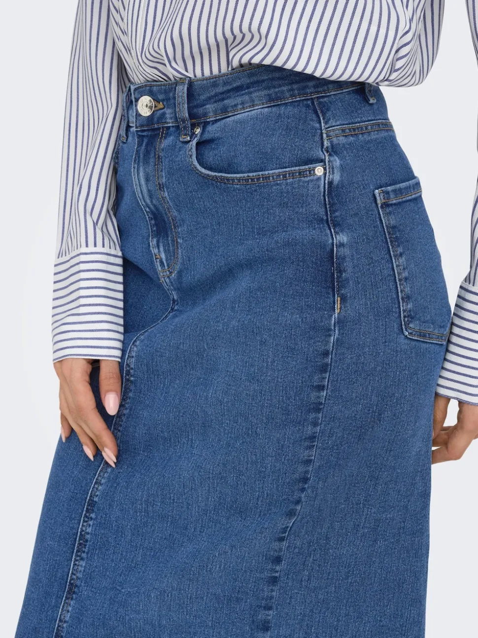 ONLWONDER Jean Jupe en denim Jupe midi