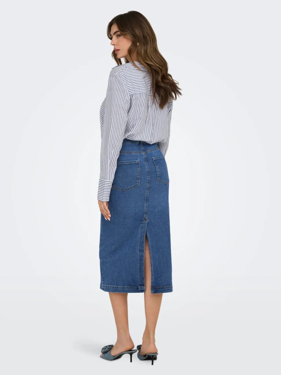 ONLWONDER Jean Jupe en denim Jupe midi