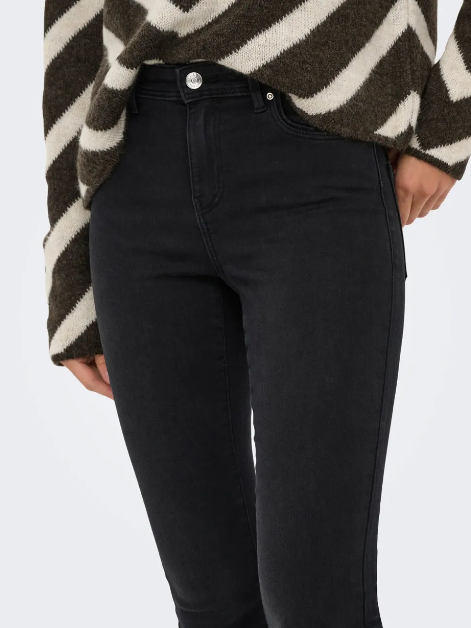 ONLWOW Taille moyenne Skinny Fit Longueur cheville Jeans