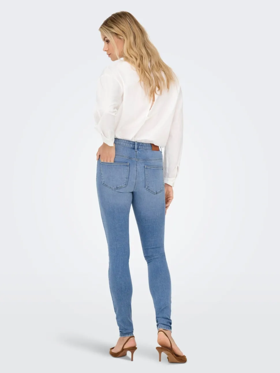 ONPAOLA Taille haute Skinny Fit Jeans