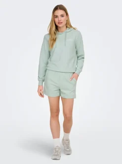 ONPCAVA Taille haute Loose Fit Short en molleton