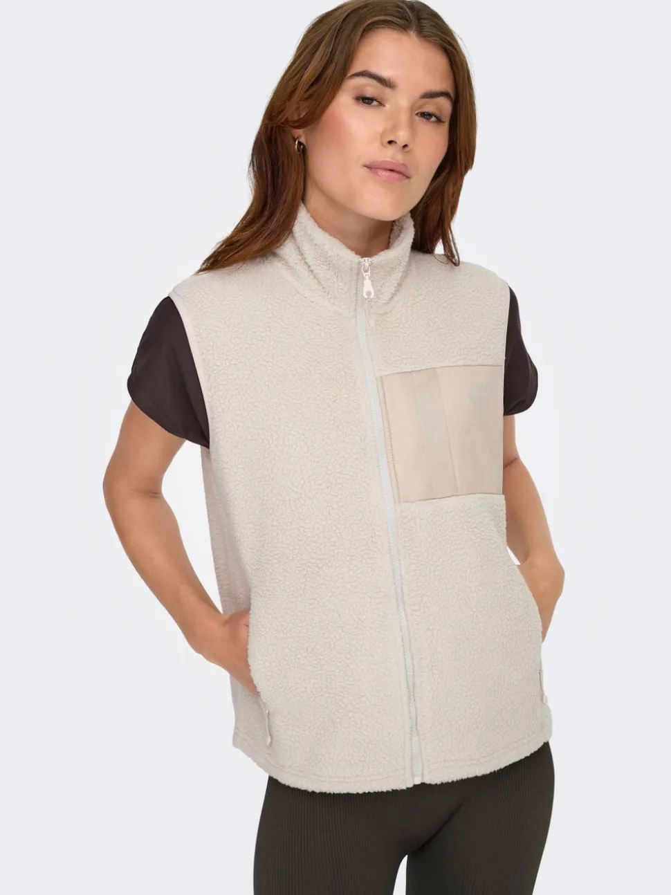 ONPCLOUD Gilet en peluche