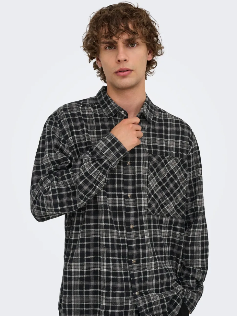 ONSARCHER Chemise en flanelle